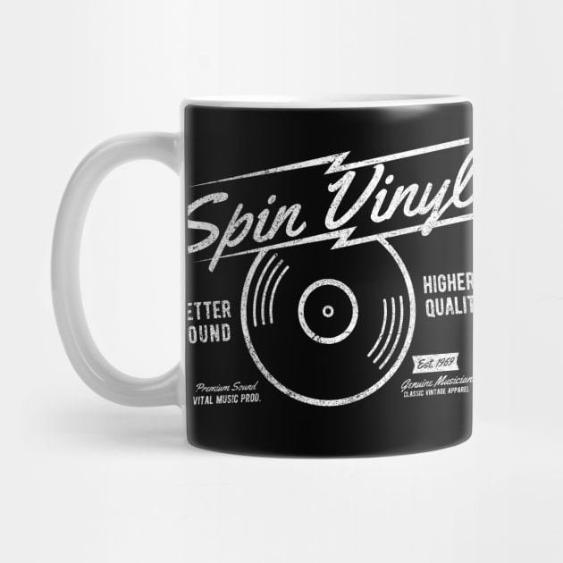 Spin Vinyl Retro Record by NativeGrit